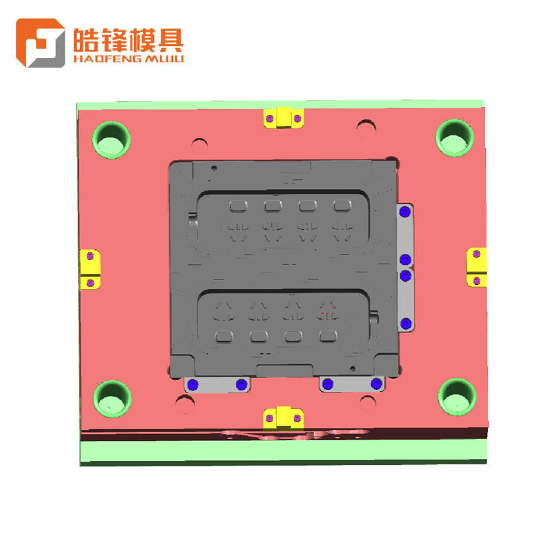 公牛B3043頂蓋翻轉(zhuǎn)熱流道針閥模具